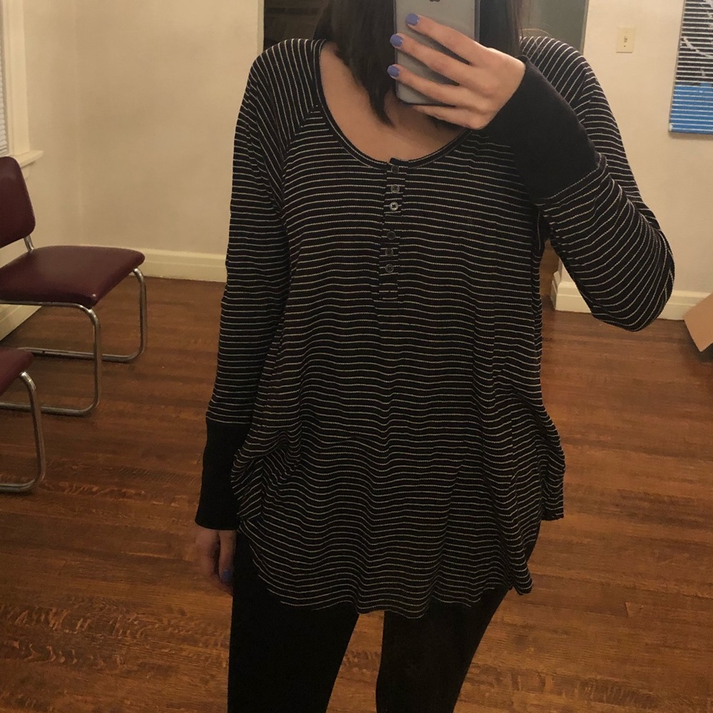 Black and White Truly Madly Deeply Sweater